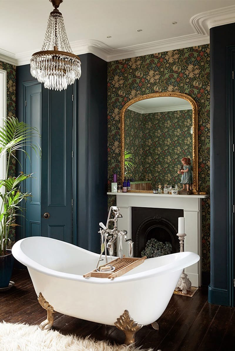 5 Ways To Use Wallpaper In Your Bathroom - Amberth