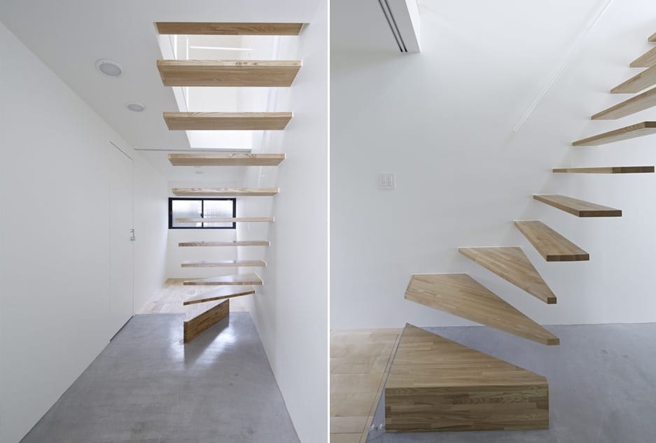 floating staircase design