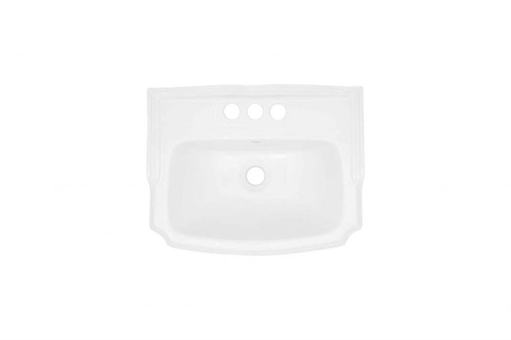 signature hardware caspero porcelain wall mount bathroom sink